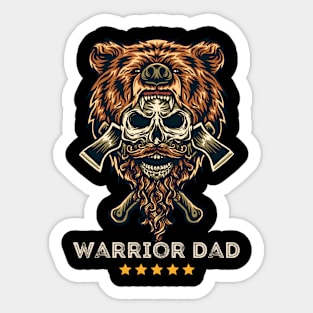 Warrior Dad Sticker